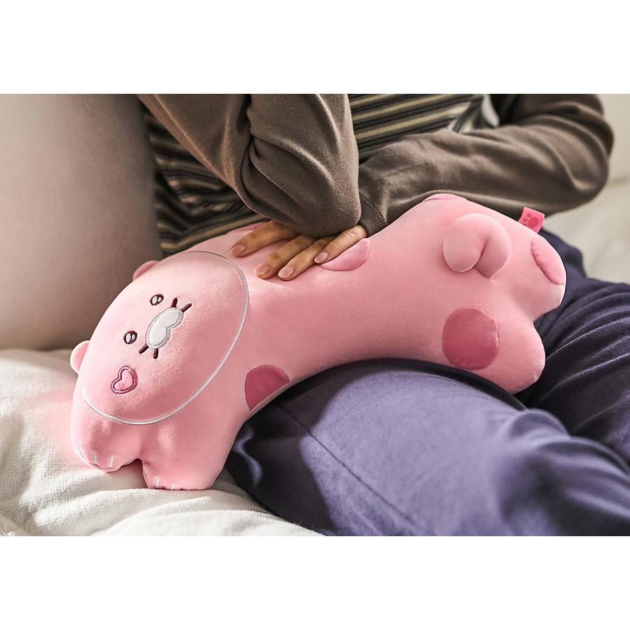 Kakao Friends - Black Choon Sweet Dreams Pink Pillow (Choonsik)