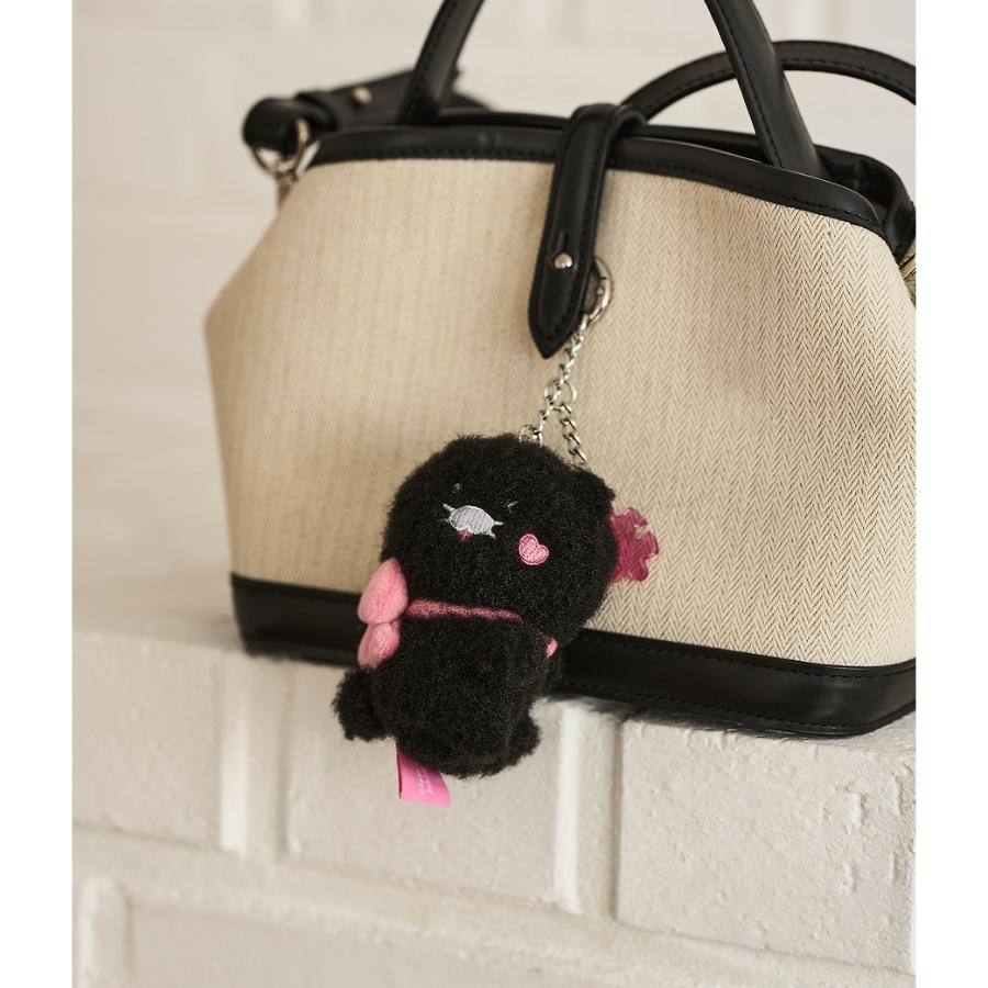 Kakao Friends - Black Choon Magnet Doll Keyring Set (Choonsik)