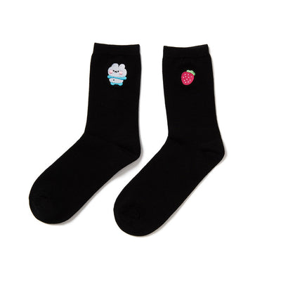 Kakao Friends - Ddoangzzi Whiteto Comfy Socks