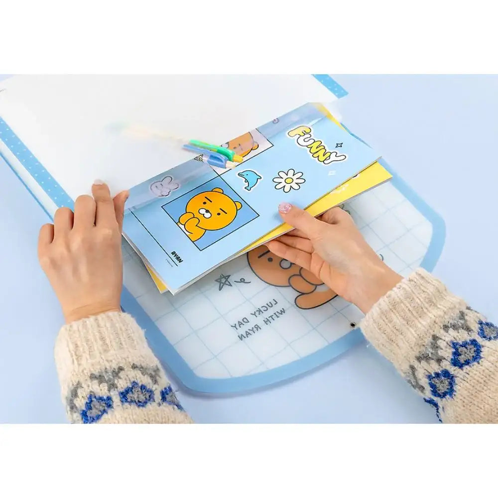 Kakao Friends - 12-Pocket Accordion File - Kakao Friends - Accordion File - Harumio