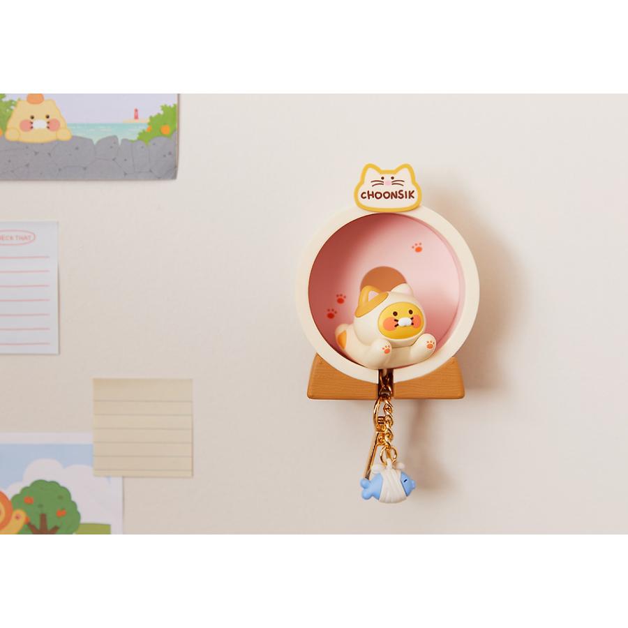 Kakao Friends - Nyangnyang Key Case & Keyring Set (Choonsik)