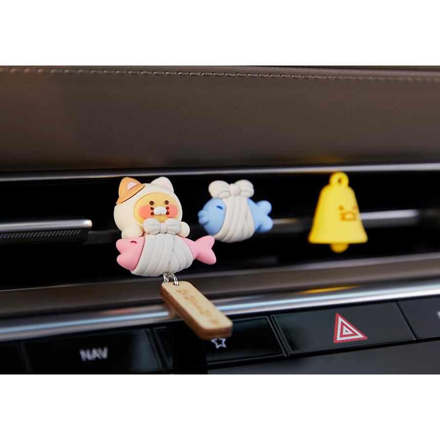 Kakao Friends - Nyangnyang Safe Driving Air Vent Figure (Choonsik)