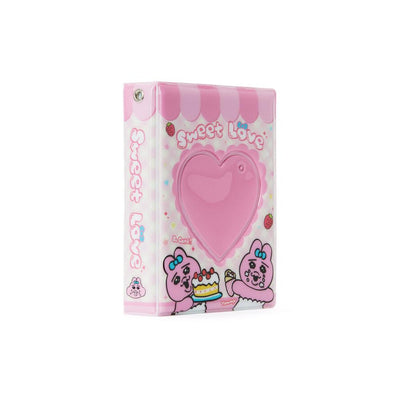 Kakao Friends - Punkyu Rabbit Pink Photo Card Collection Book