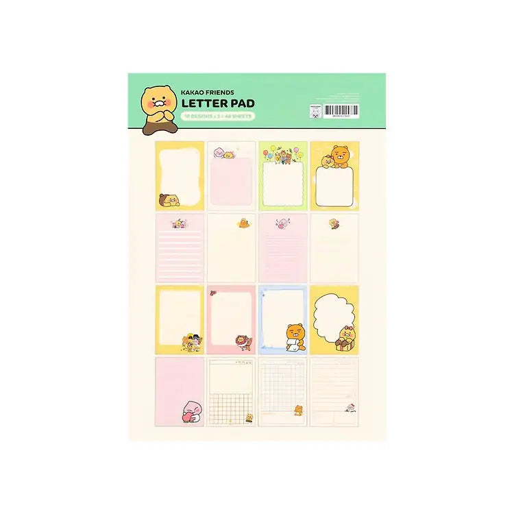 Kakao Friends - Choonsik Letterpad - Kakao Friends - Home & Living, Accessories - Harumio