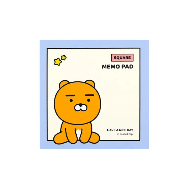 Kakao Friends - Ryan Memo Pad