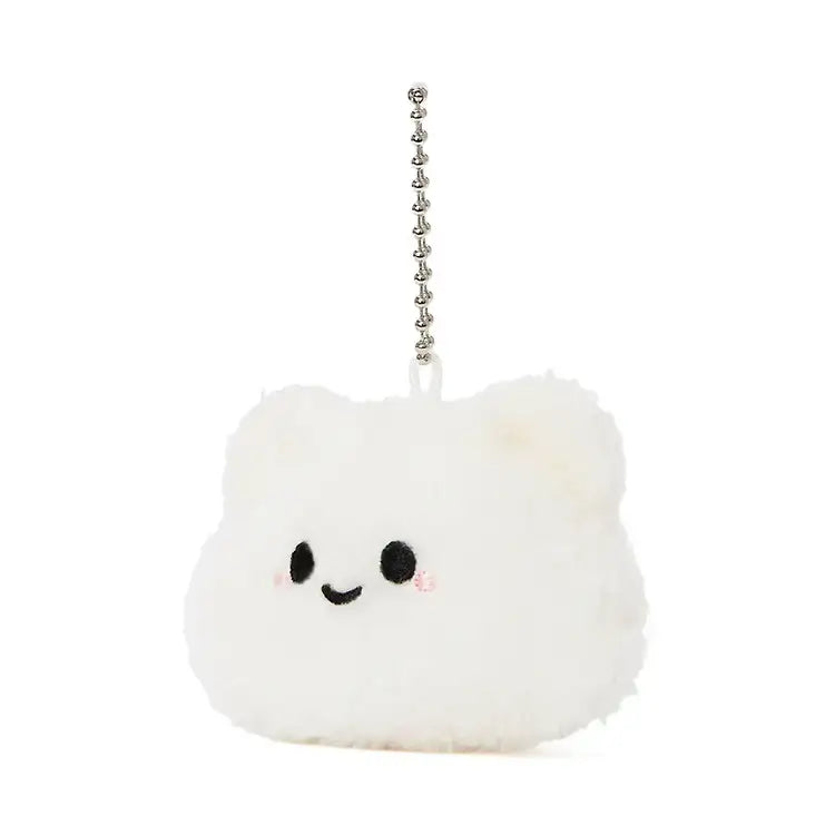 Kakao Friends - Cute Bear Face Plush Keyring - Kakao Friends - Home & Living, Accessories - Harumio