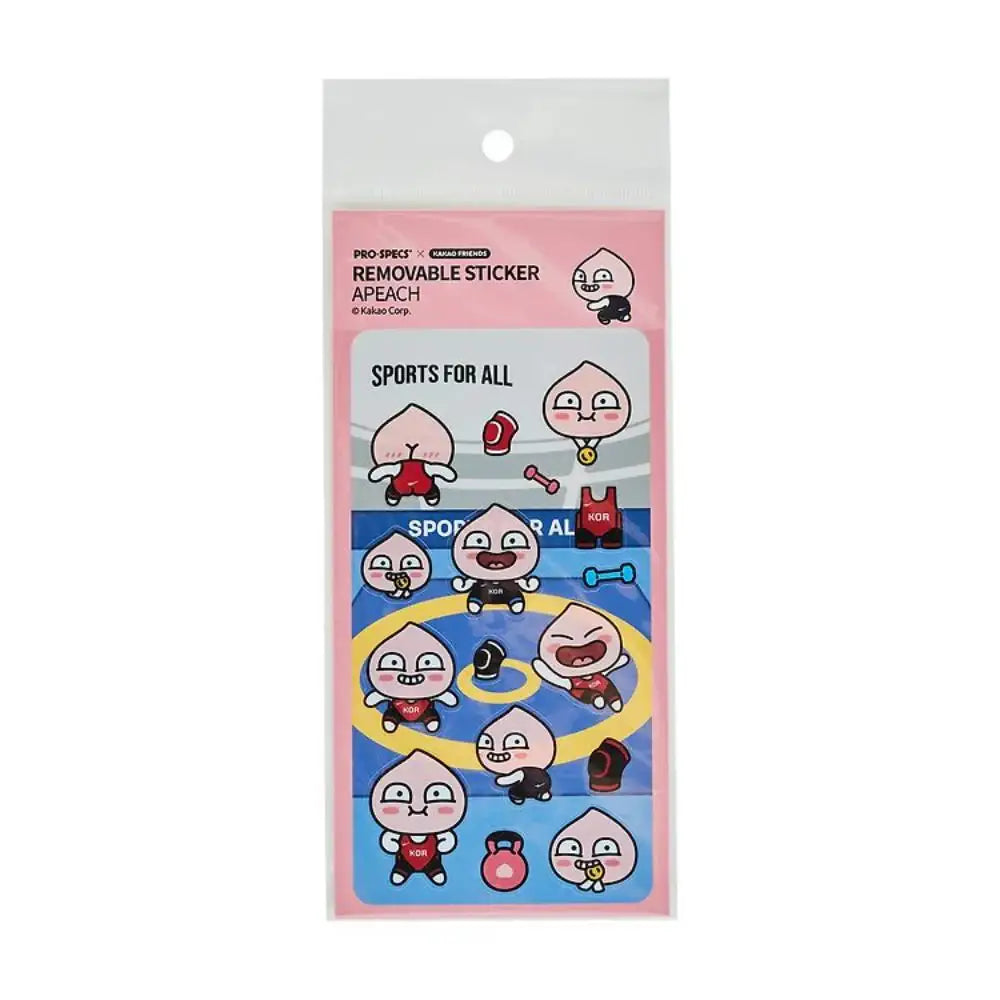 PRO-SPECS x Kakao Friends - Apeach Wrestling Sticker Pack - Kakao Friends - Sticker - Harumio