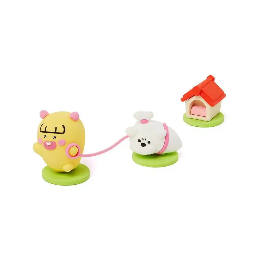 Kakao Friends - Chordy Vehicle Mini Deco Figure Set (Ppojjak-jjo) - Kakao Friends - Deco Figure - Harumio