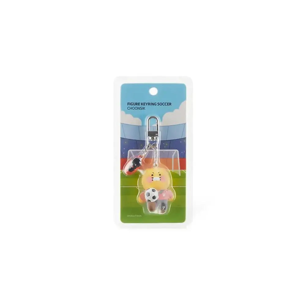 Kakao Friends - Choonsik Soccer Figure Keyring - Kakao Friends - Keyring - Harumio