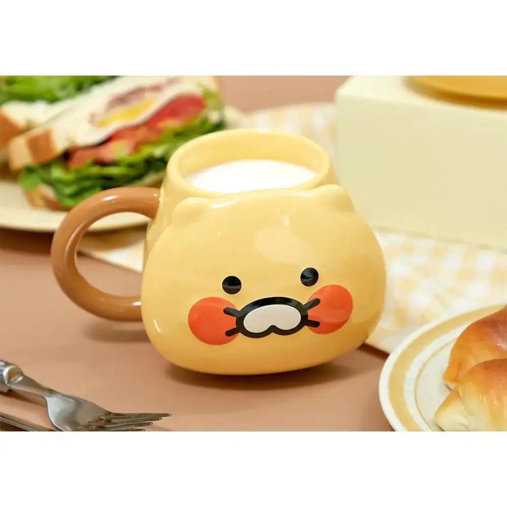 Kakao Friends - Choonsik Face Mug - Kakao Friends - Mug - Harumio