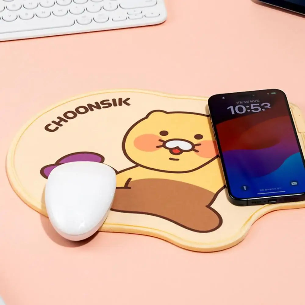 Kakao Friends - Hello Choonsik Wireless Charging Mouse Pad - Kakao Friends - Mousepad - Harumio