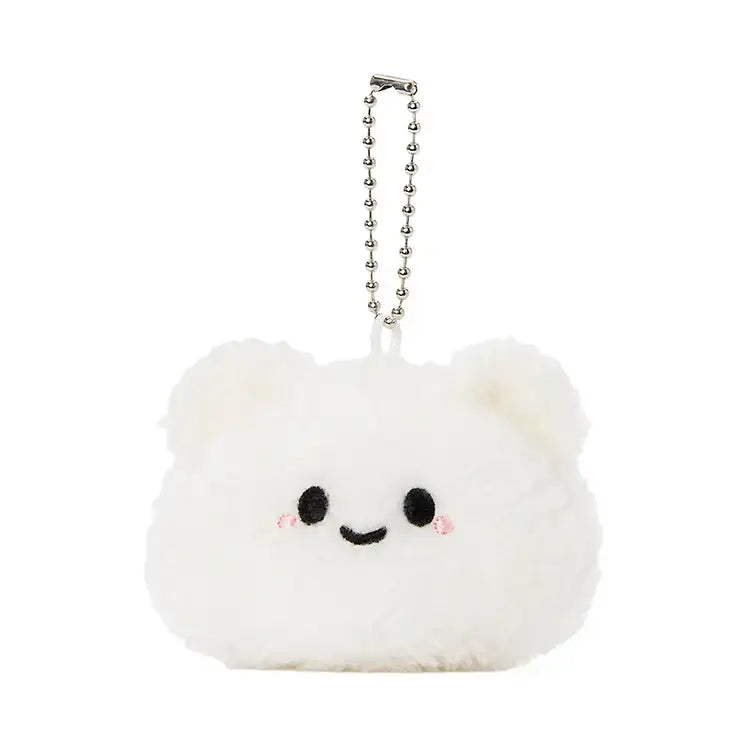 Kakao Friends - Cute Bear Face Plush Keyring - Kakao Friends - Home & Living, Accessories - Harumio