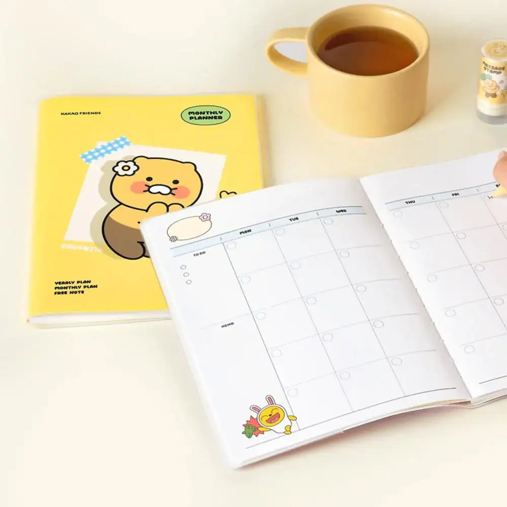Kakao Friends - Seichee's A5 Monthly Planner - Kakao Friends - Planner - Harumio