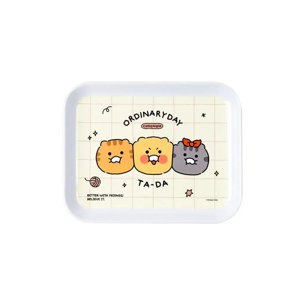 Kakao Friends - Choonsik Ordinary Tray - Kakao Friends - Tray - Harumio