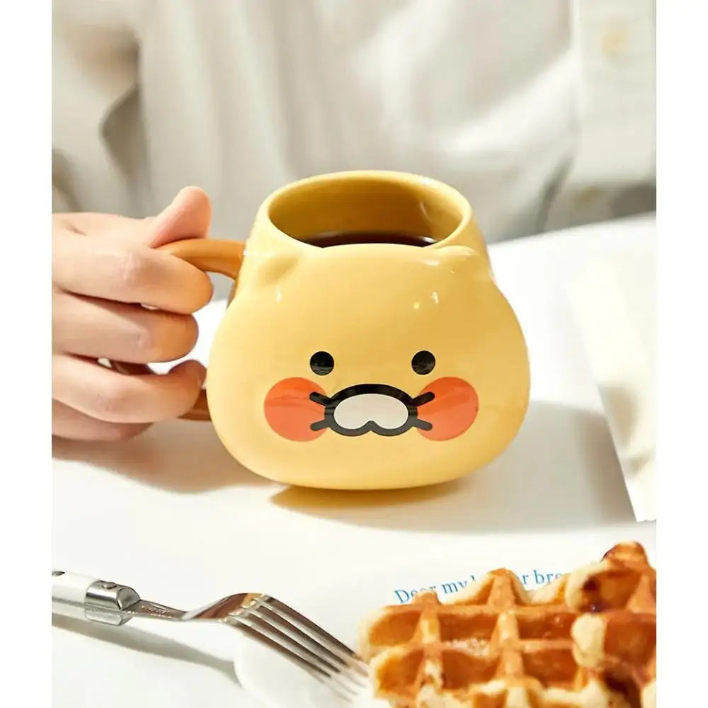Kakao Friends - Choonsik Face Mug - Kakao Friends - Mug - Harumio
