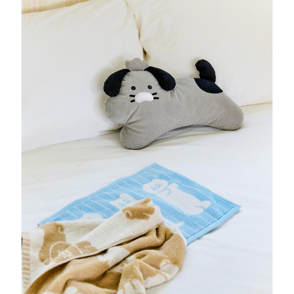 Kakao Friends - FRIENDAY Choonsik Spotted Puppy Flat Cushion