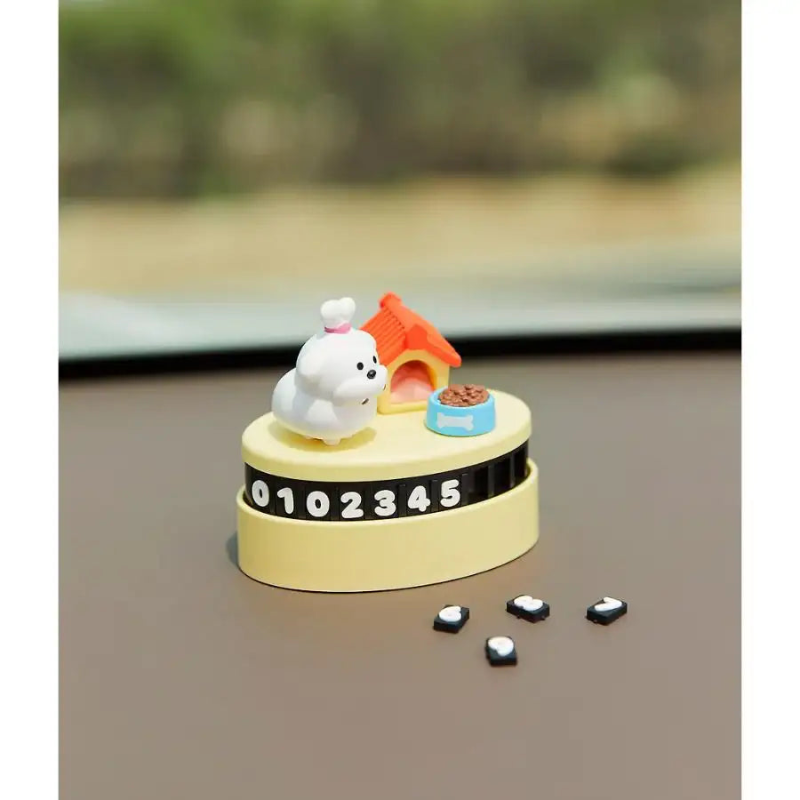 Kakao Friends - Malti-jjo Security Phone Number Plate - Kakao Friends - phone number plate - Harumio