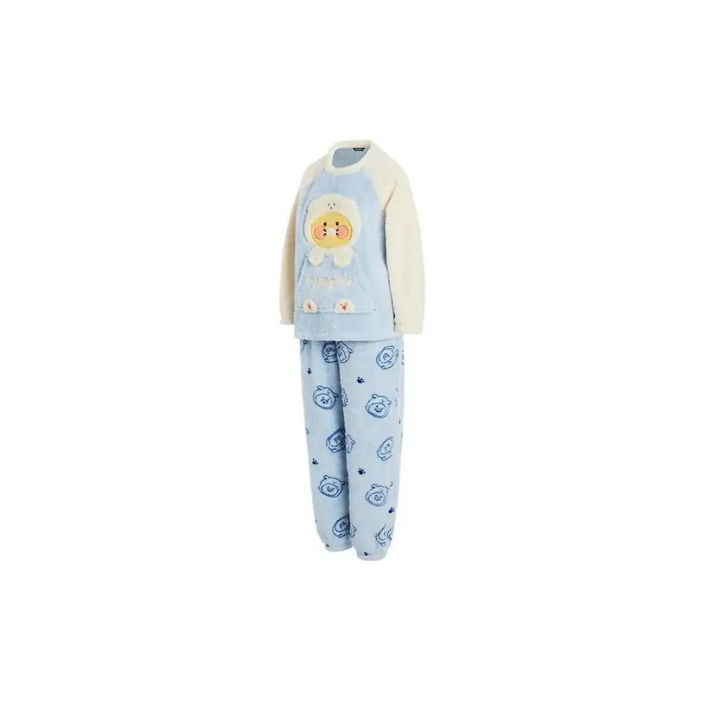 Kakao Friends - Floofy Friends Choonsik Sleep Pajamas Set - Kakao Friends - Pajama Set - Harumio