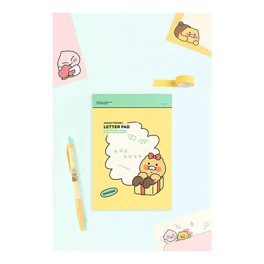 Kakao Friends - Choonsik Letterpad - Kakao Friends - Home & Living, Accessories - Harumio