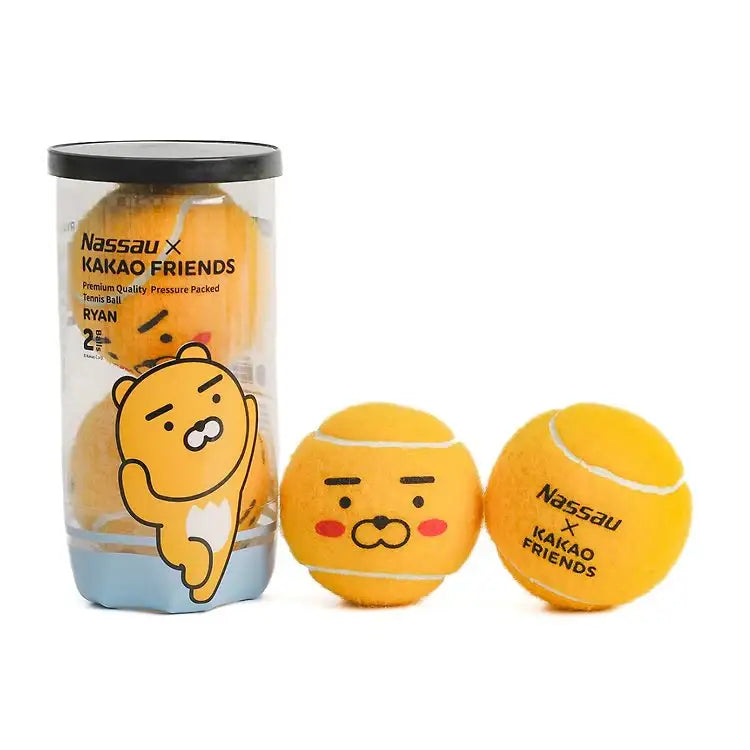 NASSAU x Kakao Friends - Premium Quality Pressure Packed Tennis Ball - NASSAU x Kakao Friends - tennis ball - Harumio