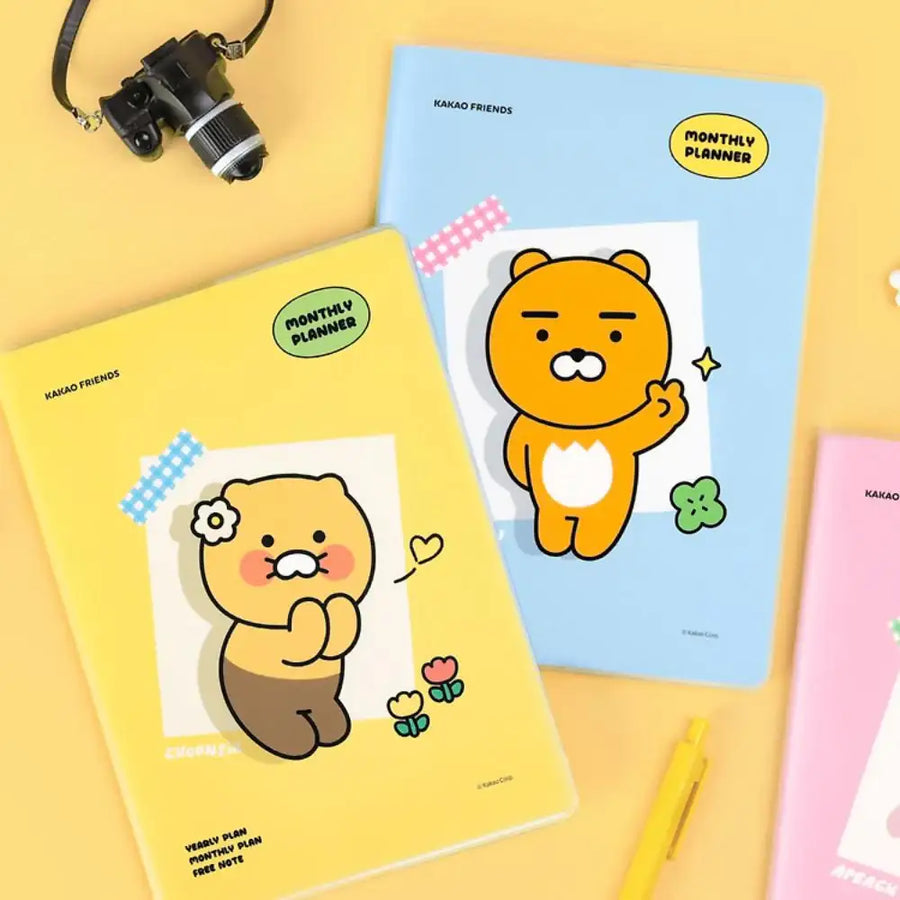 Kakao Friends - Seichee's A5 Monthly Planner - Kakao Friends - Planner - Harumio