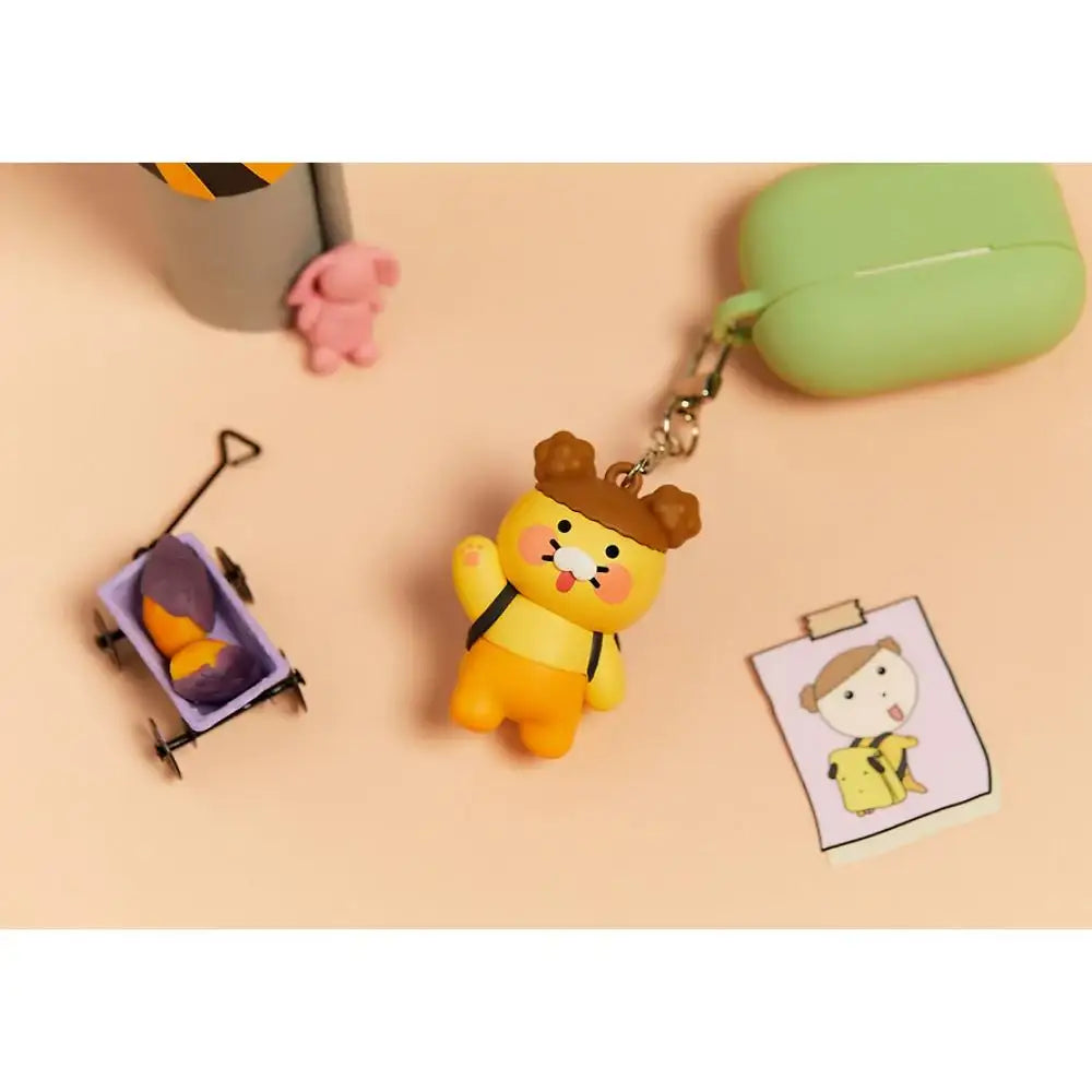 Maru Is a Puppy x Kakao Friends - Choonsik Figure Keyring - Webtoon Friends - Figure Keyring - Harumio