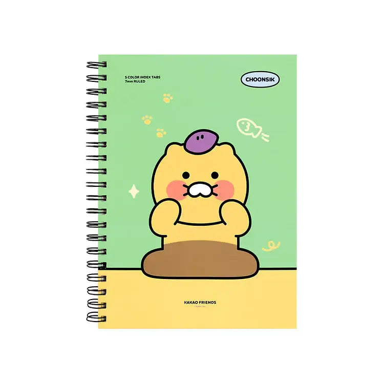 Kakao Friends - Choonsik Index Spring Note L - Kakao Friends - Home & Living, Accessories - Harumio