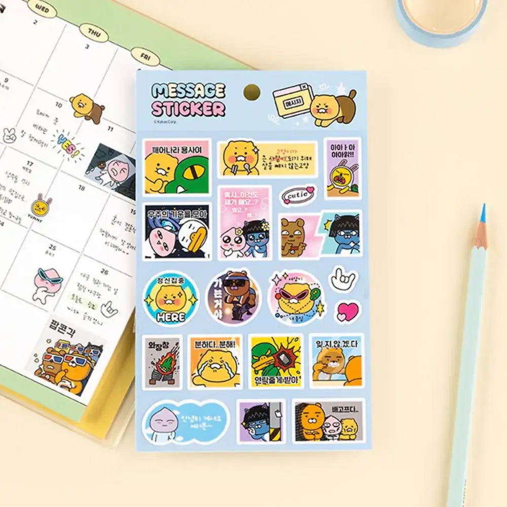 Kakao Friends - Seichee's Message Sticker Set - Kakao Friends - Sticker - Harumio