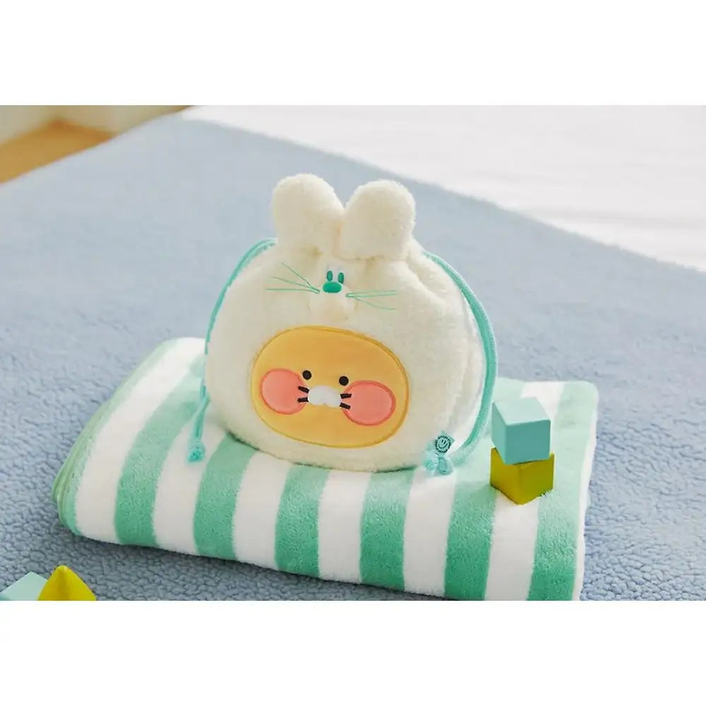 Apricot Studios x Kakao Friends - Choonsik Face Pouch - Kakao Friends - Pouch - Harumio