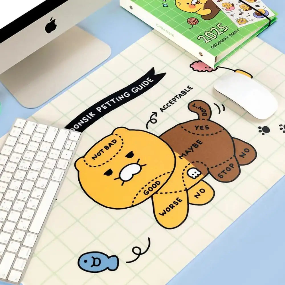 Kakao Friends - Choonsik Ordinary Desk Mat - Kakao Friends - Desk Mat - Harumio
