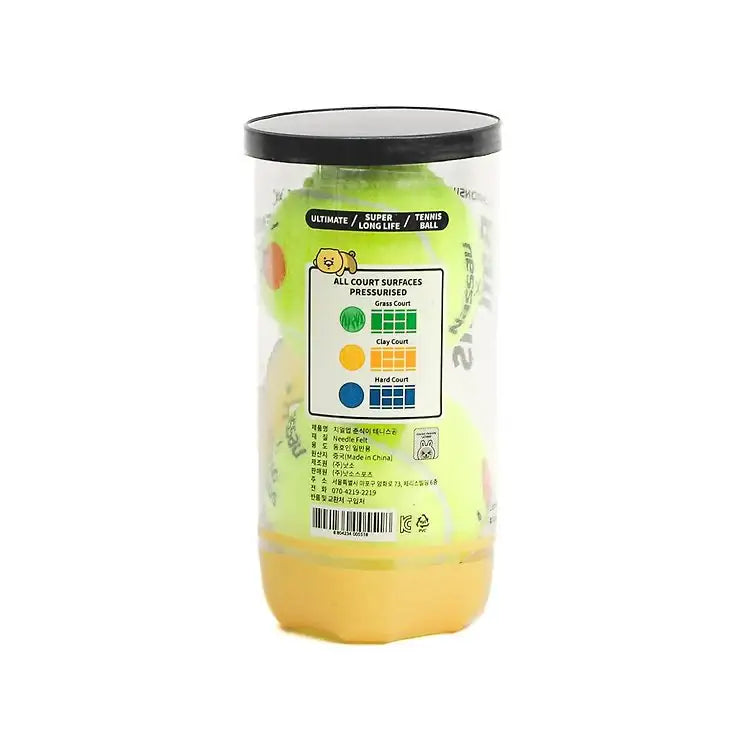 NASSAU x Kakao Friends - Premium Quality Pressure Packed Tennis Ball - NASSAU x Kakao Friends - tennis ball - Harumio