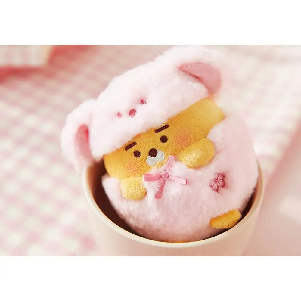 Kakao Friends - Pink Blossom Doll Keyring & Photo Card Set - Kakao Friends - Keyring - Harumio