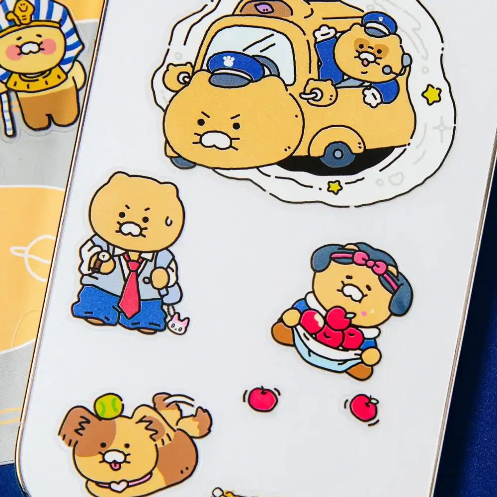 Kakao Friends - Choonsik Bus Mini Sticker Set - Kakao Friends - Sticker - Harumio