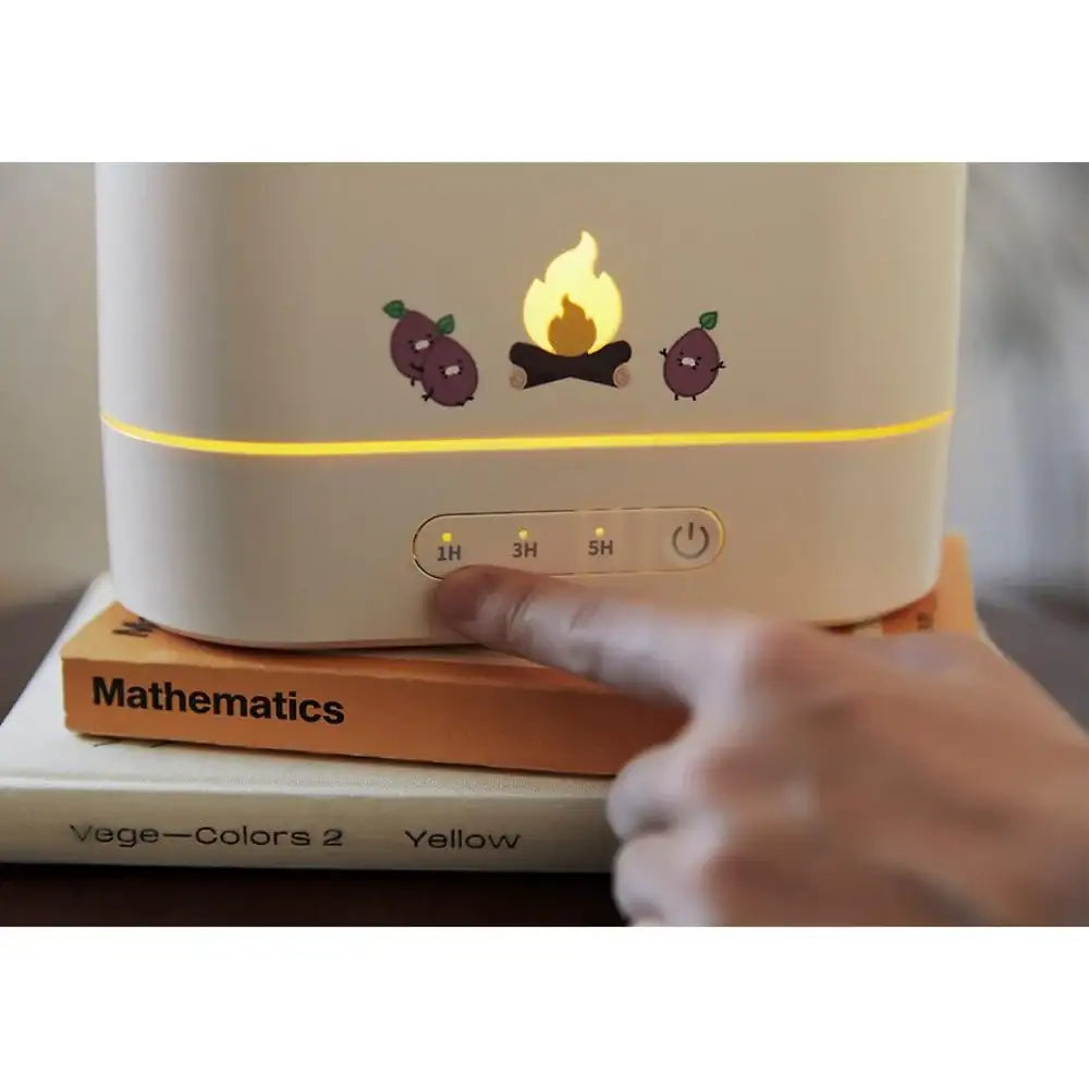Kakao Friends - Choonsik Fireplace Lamp Humidifier - Kakao Friends - Humidifier - Harumio
