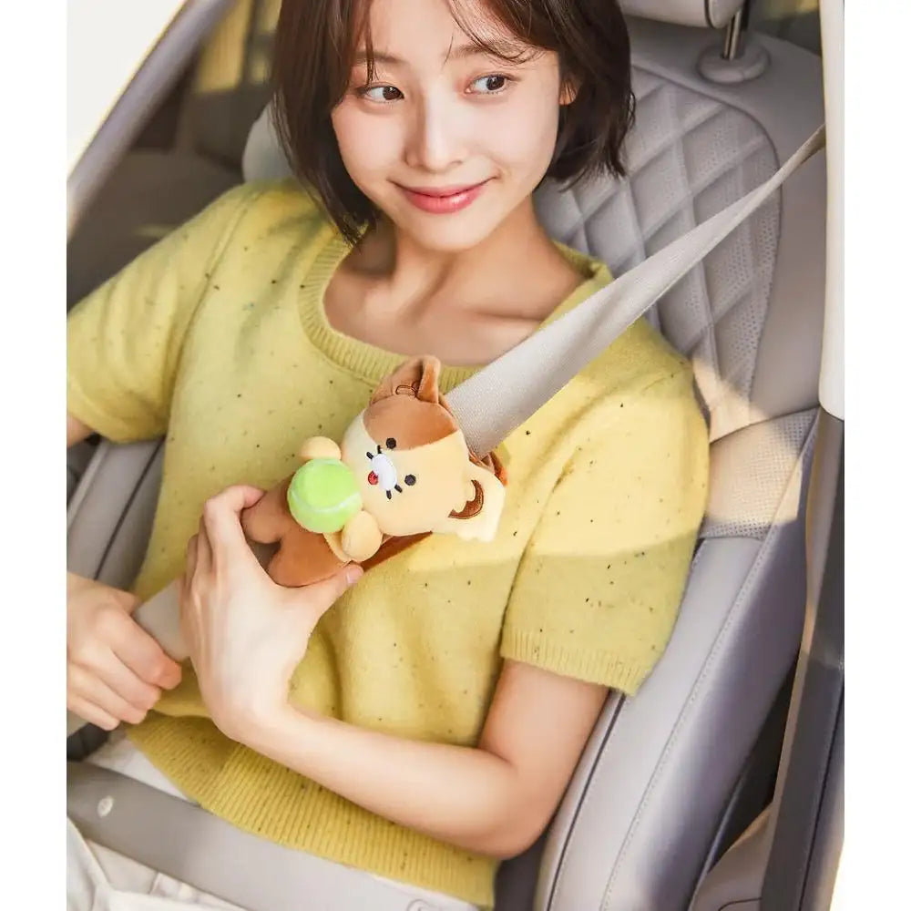 Kakao Friends - Choonsik Bus Seat Belt Cover - Kakao Friends - Seat Belt Cover - Harumio