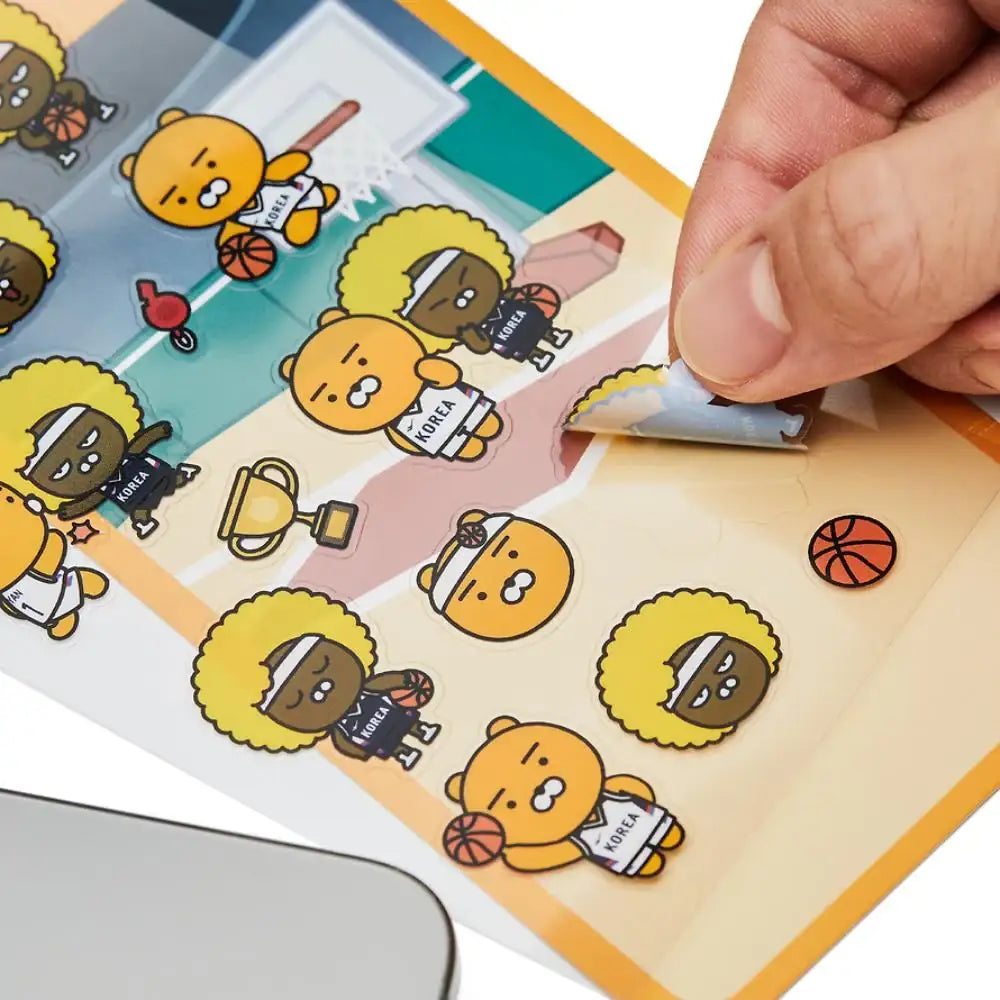 PRO-SPECS x Kakao Friends - Ryan & Jay-G Basketball Sticker Pack - Kakao Friends - Sticker - Harumio