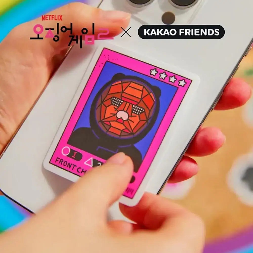Netflix Squid Game 2 x Kakao Friends - Ryan & Choonsik Sticker Pack - Kakao Friends - Sticker - Harumio