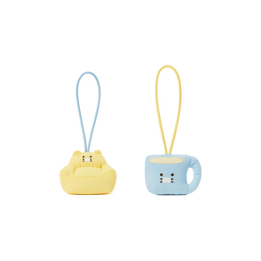 Kakao Friends - CHOON HOUSE Choonsik Cushion Keyring 2P Set