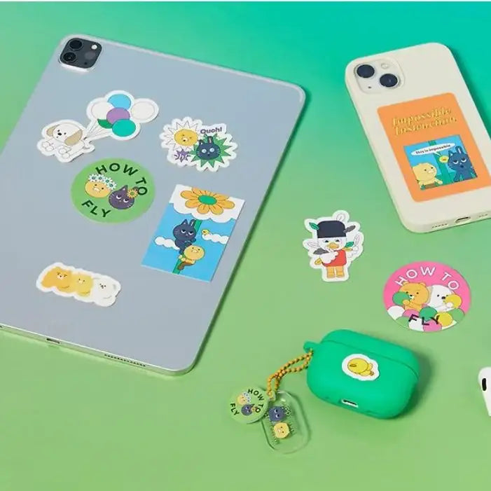 RIIZE x Kakao Friends - Tin Case Sticker Set - Kakao Friends - Sticker - Harumio