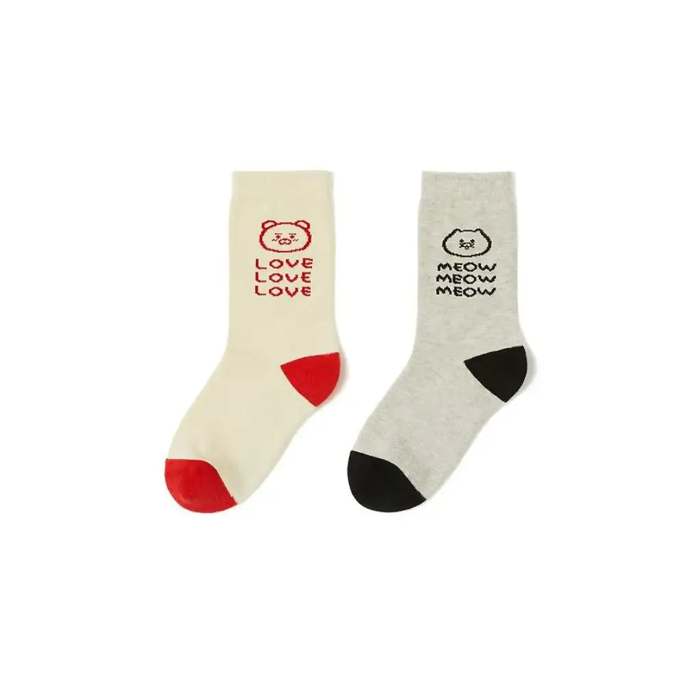 Kakao Friends - Friends Soft Daily Socks - Kakao Friends - Socks - Harumio