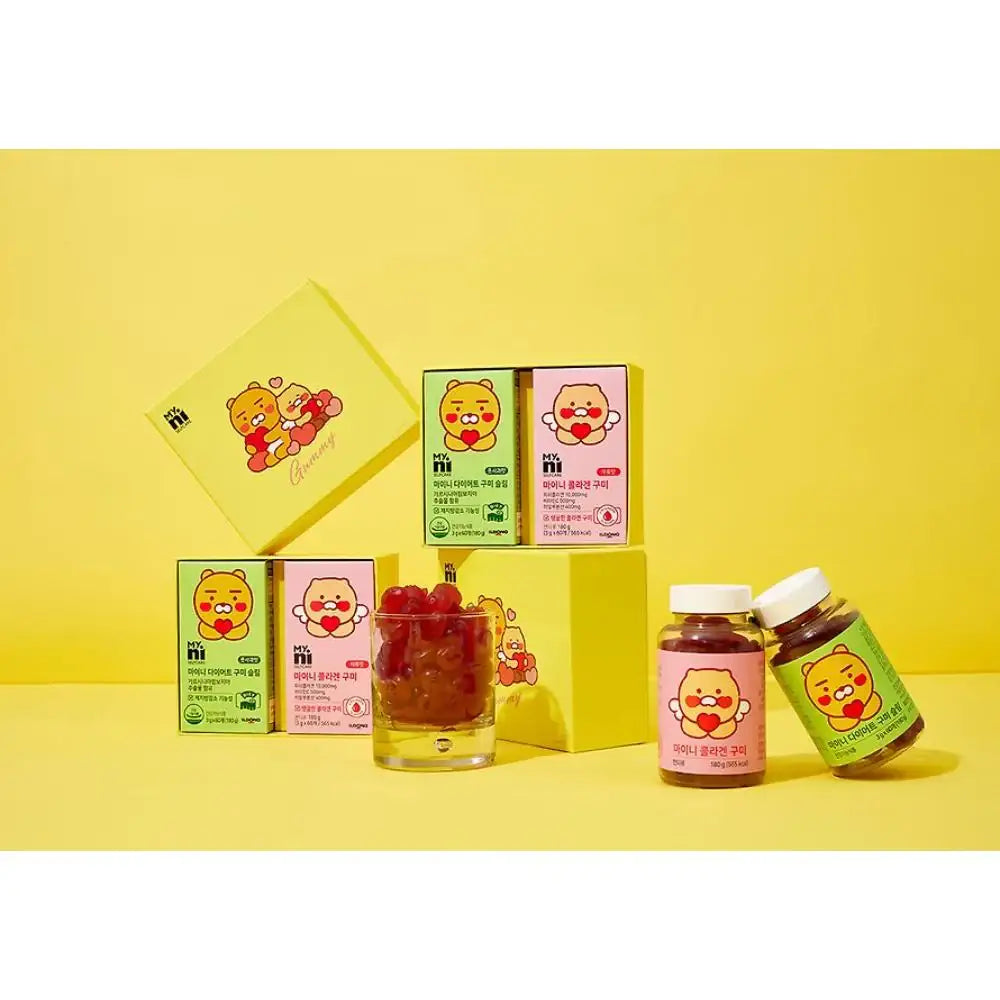 Myni Self Care x Kakao Friends - Collagen and Slim Diet Gummies - Kakao Friends - Home & Living, Accessories - Harumio