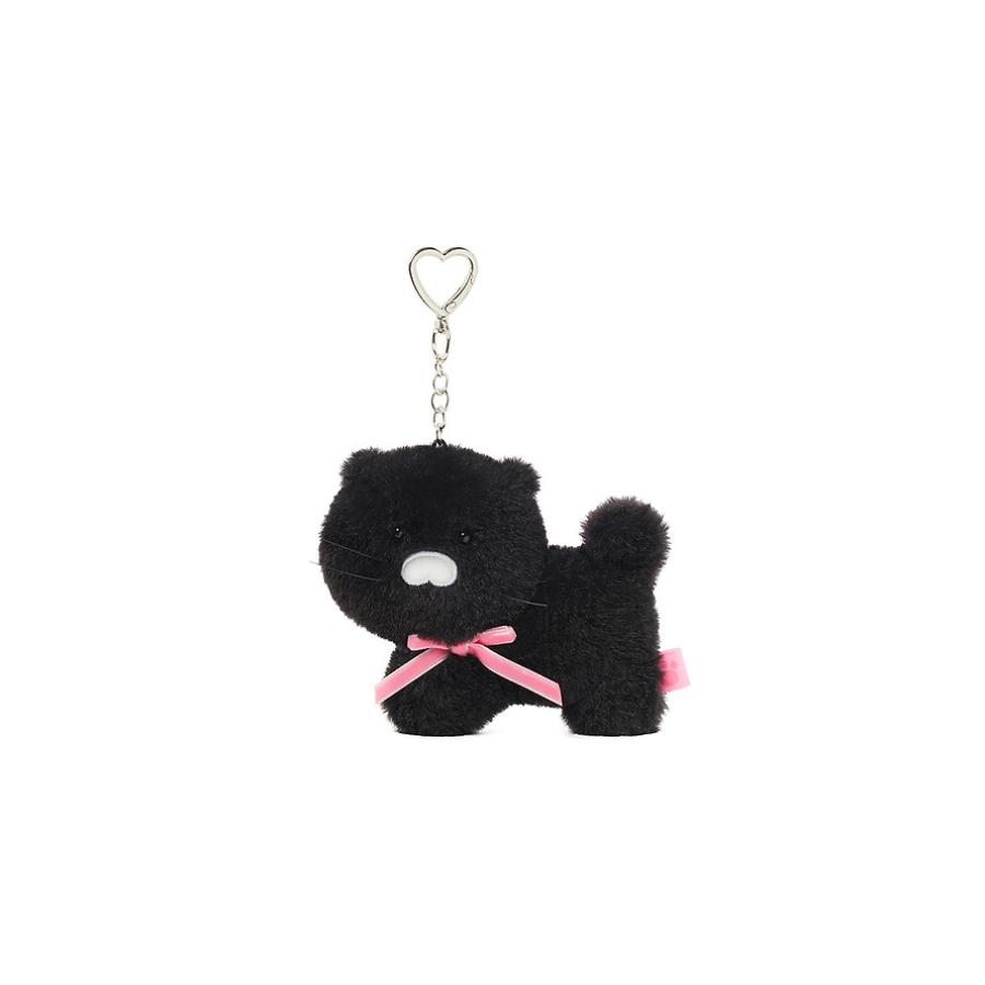 Kakao Friends - Black Choon Mini Doll Keyring (Choonsik)