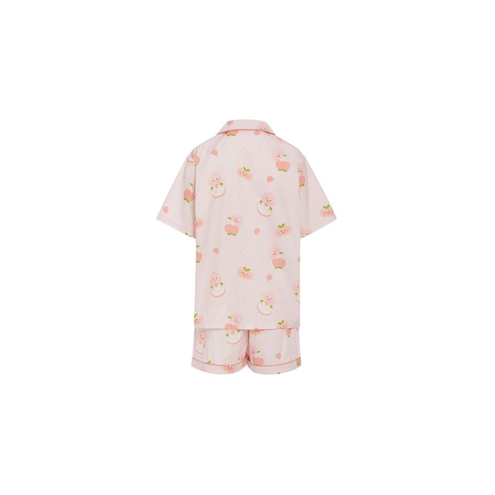Kakao Friends - Peach Fresh Lovely Women's Pajamas (Little Apeach)
