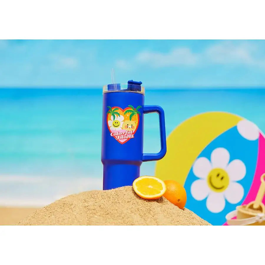 Wiggle Wiggle x Kakao Friends - Choonsik Colorful Island Tumbler - Wiggle Wiggle x Kakao Friends - Tumbler - Harumio