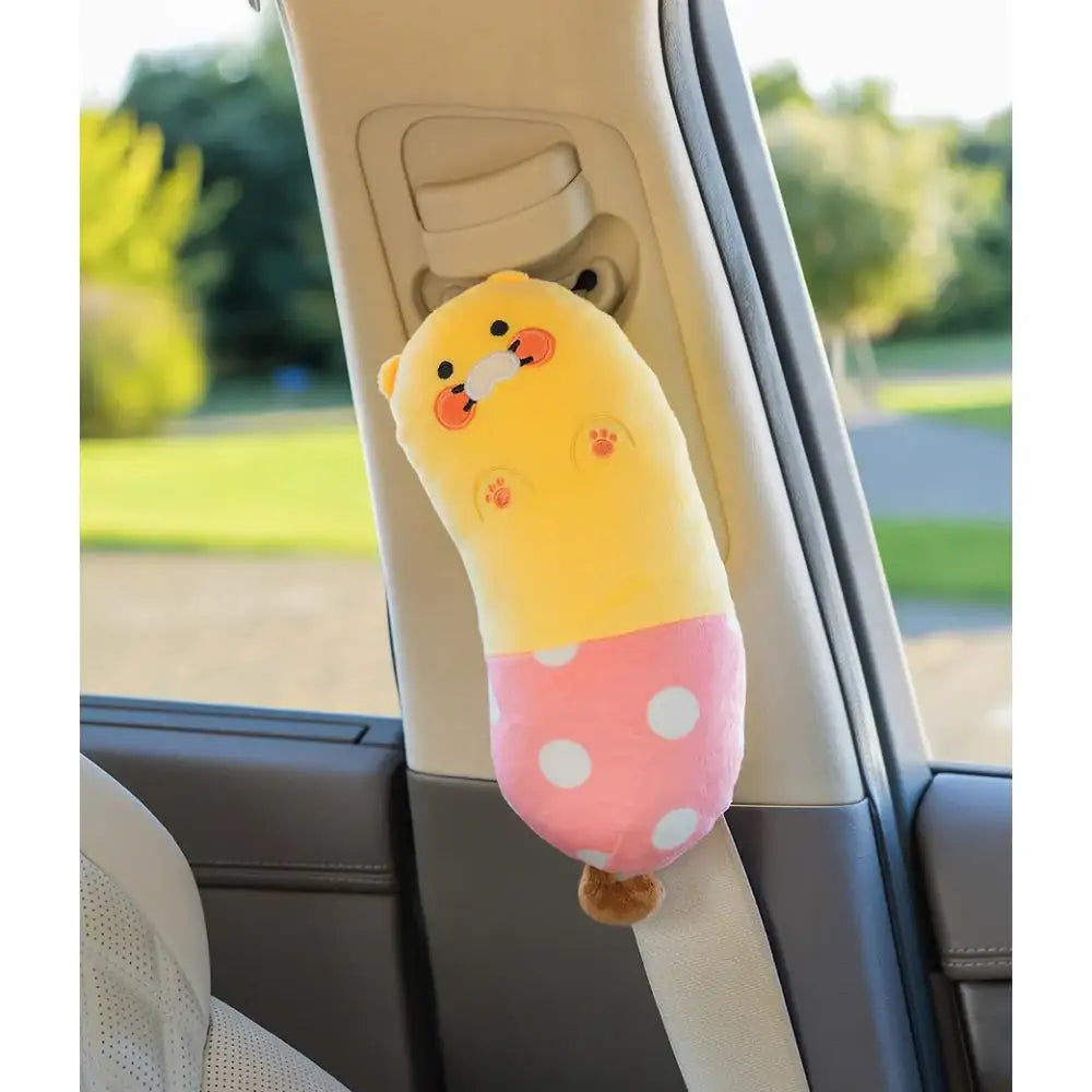 Kakao Friends - Baladang Vehicle Seat Belt Cover - Kakao Friends - Seat Belt Cover - Harumio