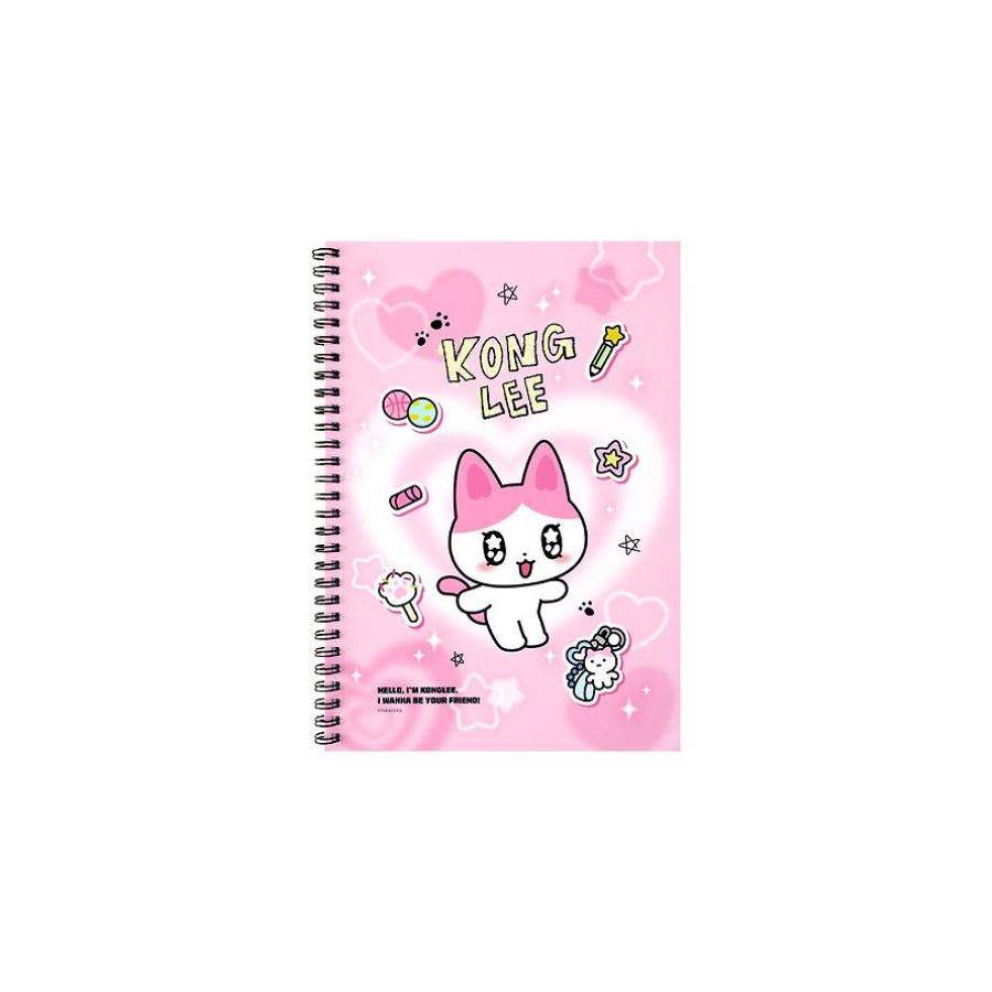 Kakao Friends - GOLGOLZ 6-Part Spring Notebook (Kong Lee) - Kakao Friends - Notebook - Harumio