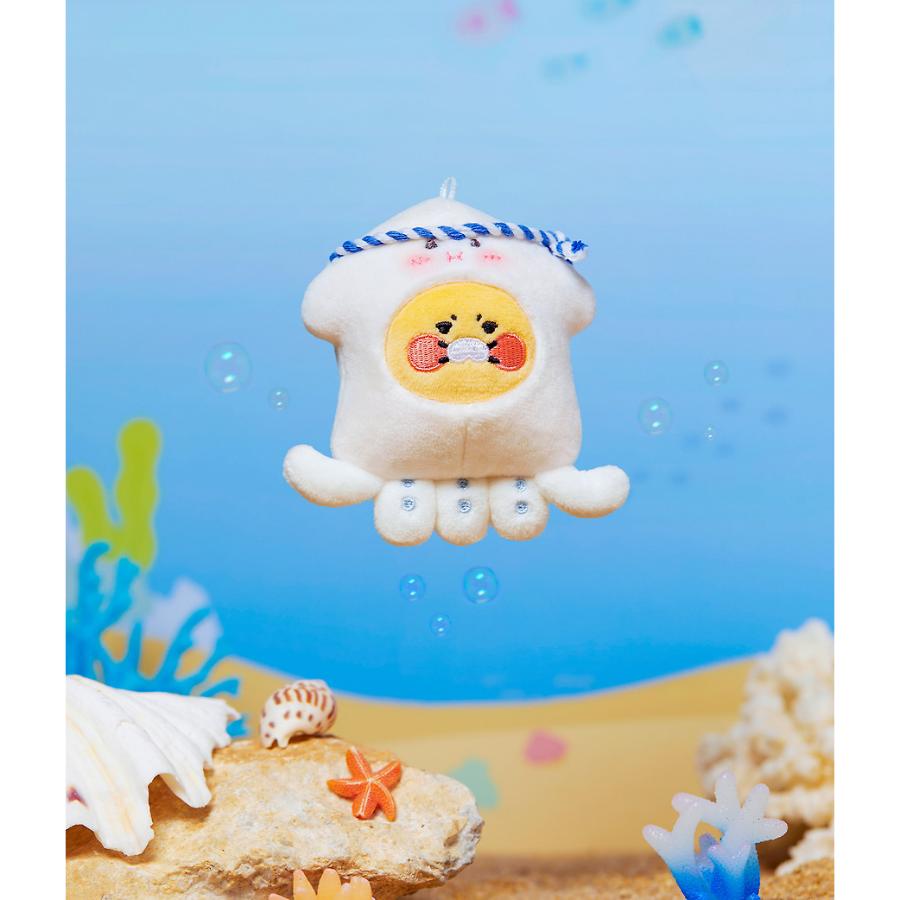 Kakao Friends - FRIENDZOO Marine Animal Random Doll Keyring (Choonsik)