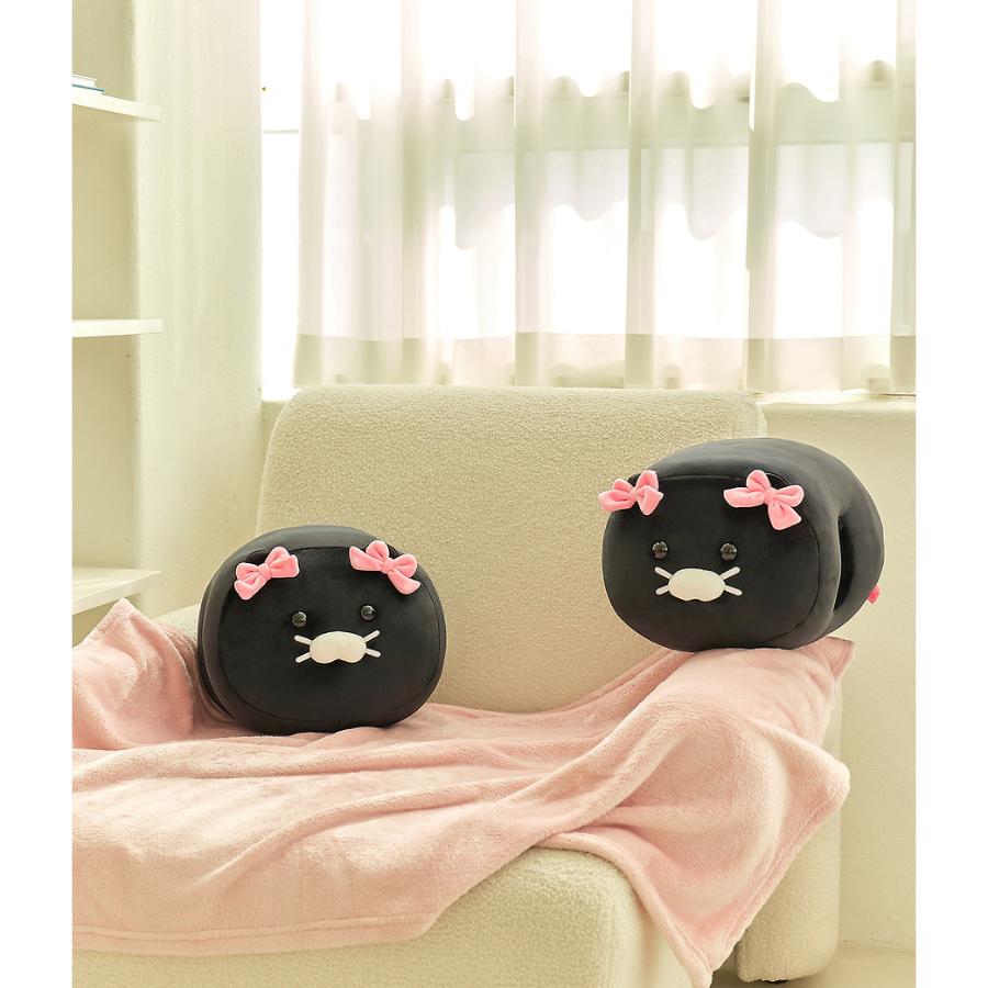 Kakao Friends - Black Choon Spring Hand Warmer Cushion