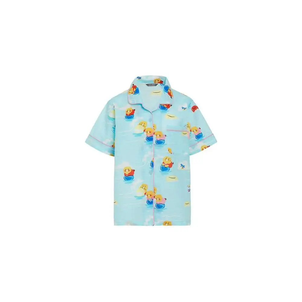 Kakao Friends - Choonsik Summer Holiday Cooling Pajamas Set - Kakao Friends - Pyjamas - Harumio