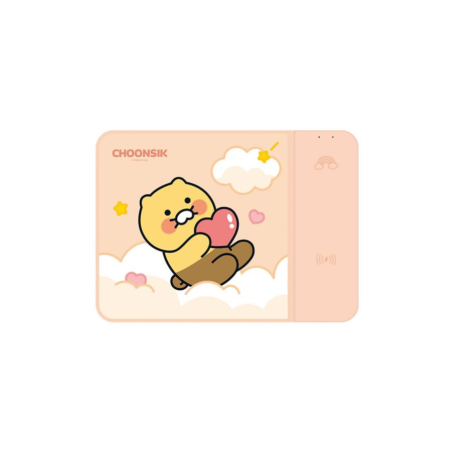 Kakao Friends - Choonsik Wireless Charging Mouse Pad (Pink)